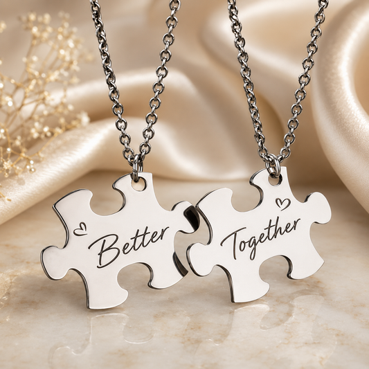 Stainless steel puzzle pendant, KalinumX