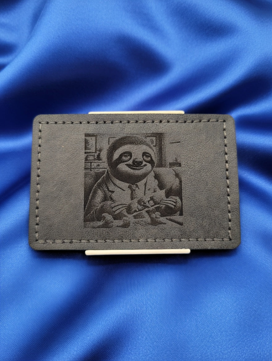 Leather, Leatherette and Iron-On Patches