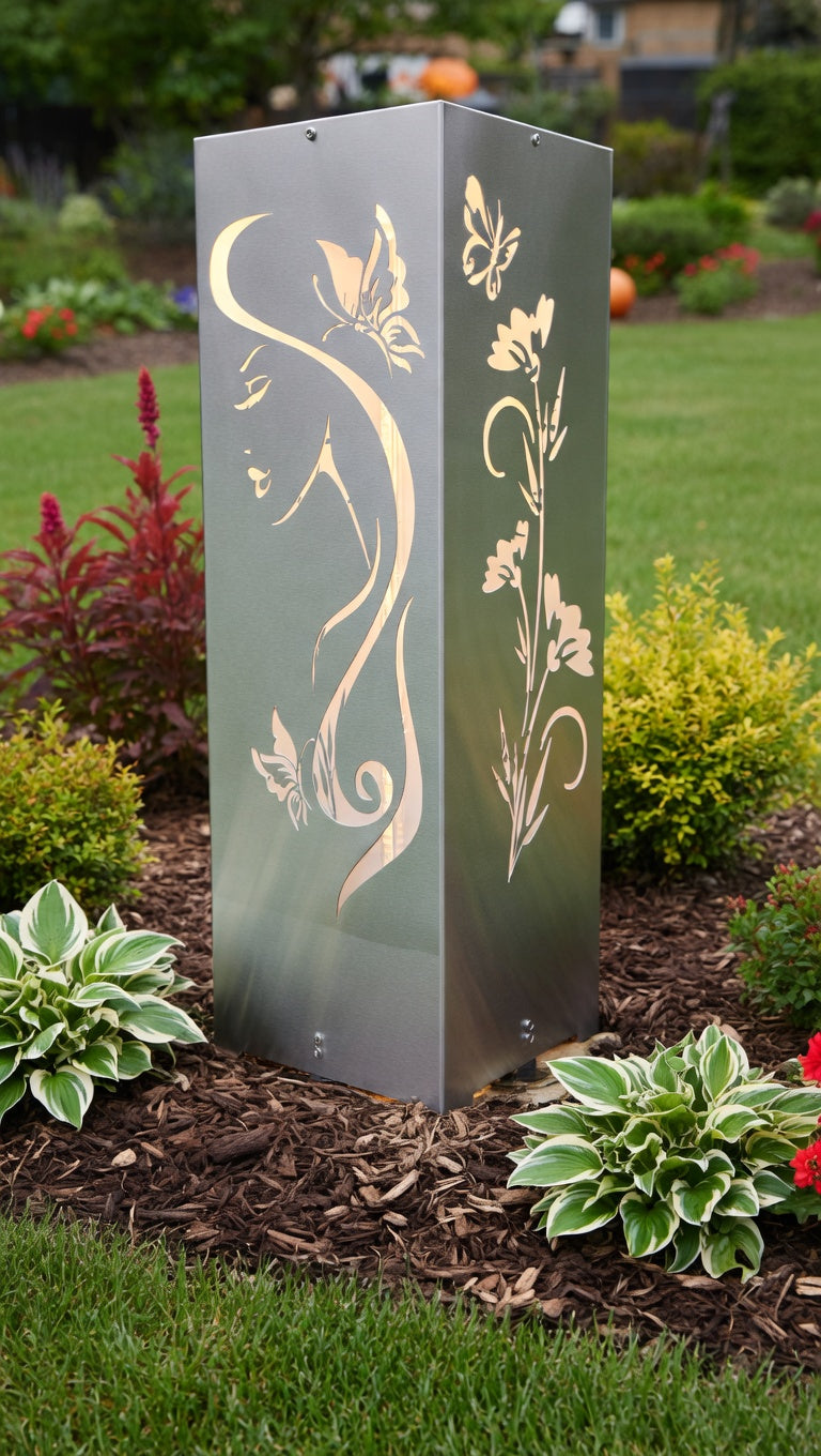 Stainless Steel Garden Lamps