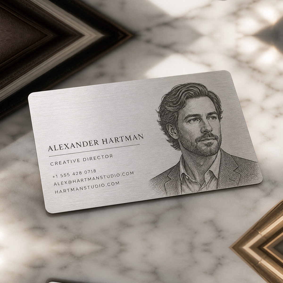 Metal Business Cards