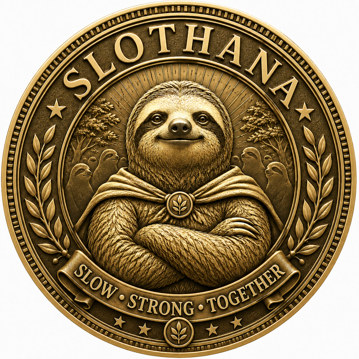 Slothana Coin / Community-Medaille