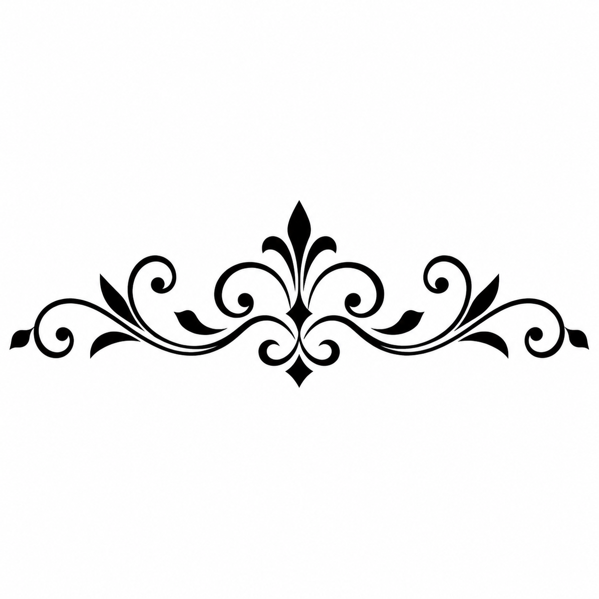 Feines dekoratives Ornament