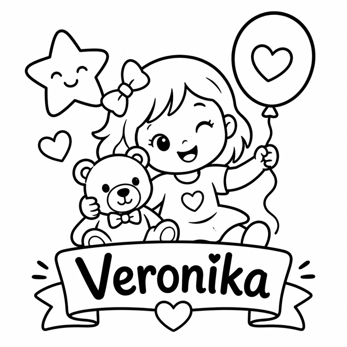 Verspielter Kinderstil