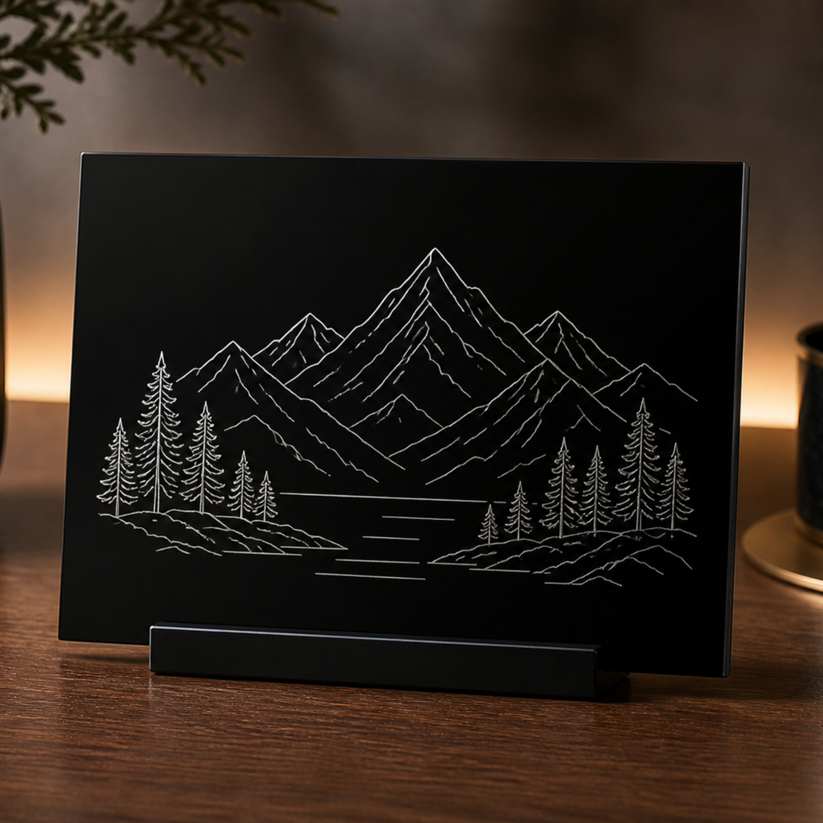 Akrylová destička 150 × 100 × 2 mm – akrylát, s gravírováním