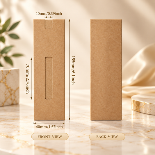 Kraft paper gift sleeve – 40 × 70 mm