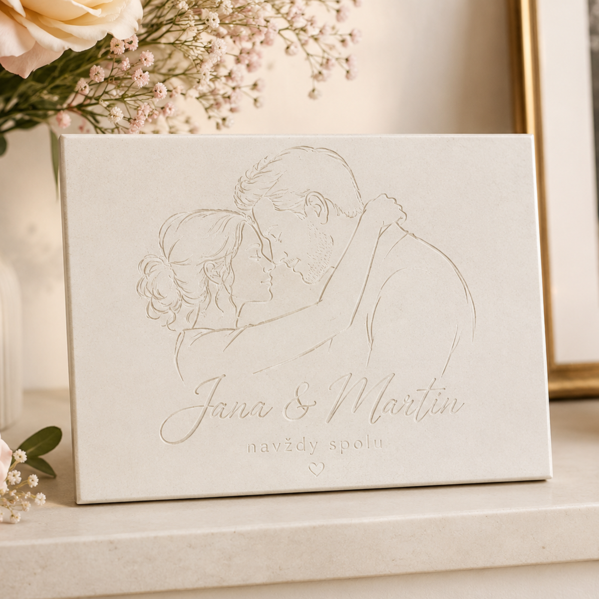 White ceramic tile – 350 × 250 × 8 mm – without engraving