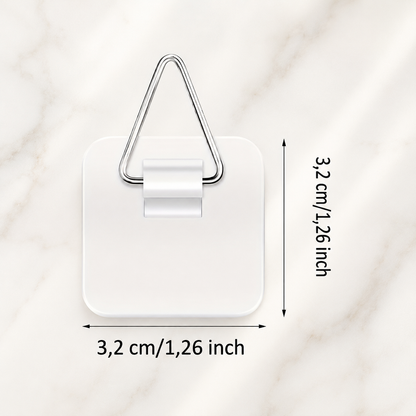 White ceramic tile – 350 × 250 × 8 mm – with engraving