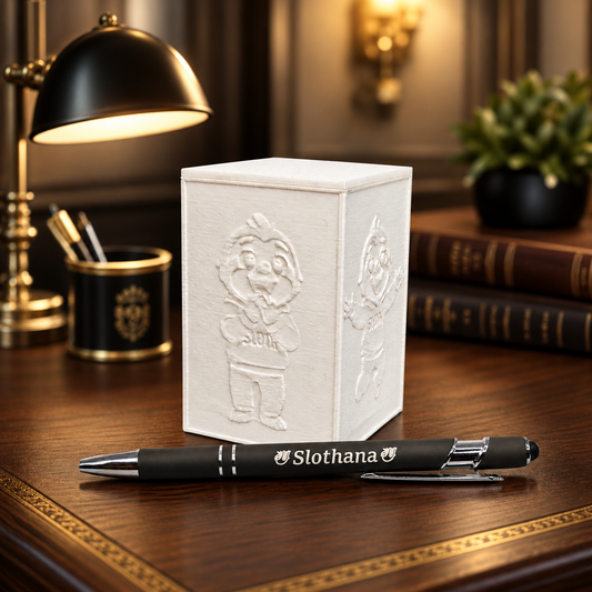 Slothana Lithophane Lamp – Sloth – White – 70.5 × 51 × 54 mm – 3D-printed ABS