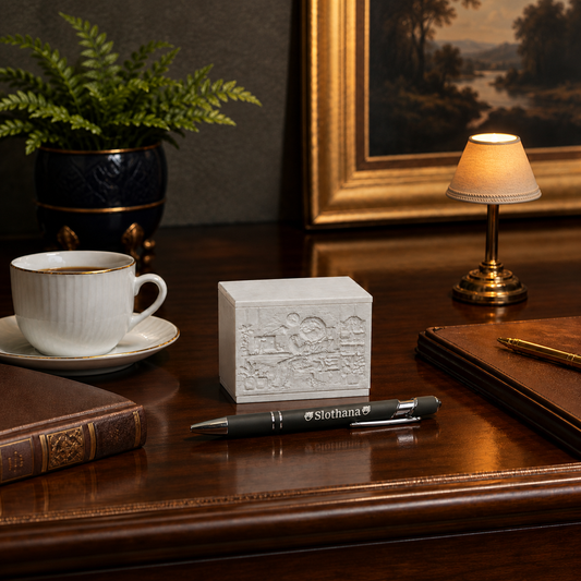 Slothana Lithophane Lamp – Sloth – White – 70.5 × 51 × 54 mm – 3D-printed ABS