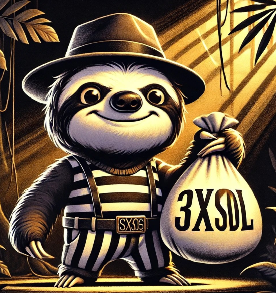 Slothana collector coin – 3xSOL Sloth