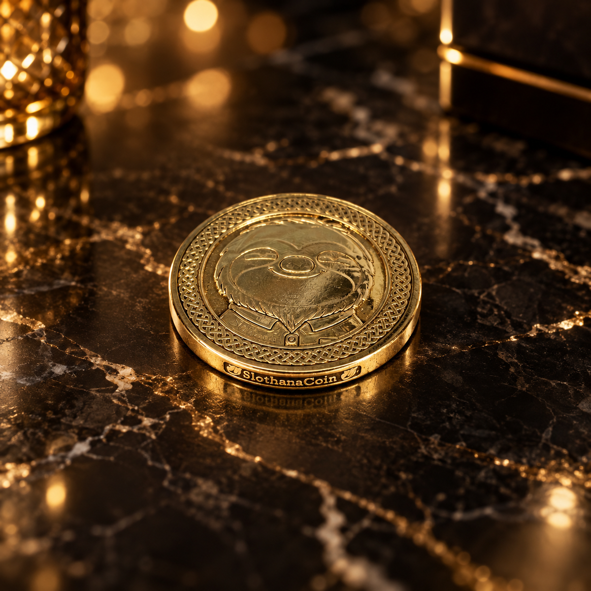 Slothana collector coin – Alan Slothman