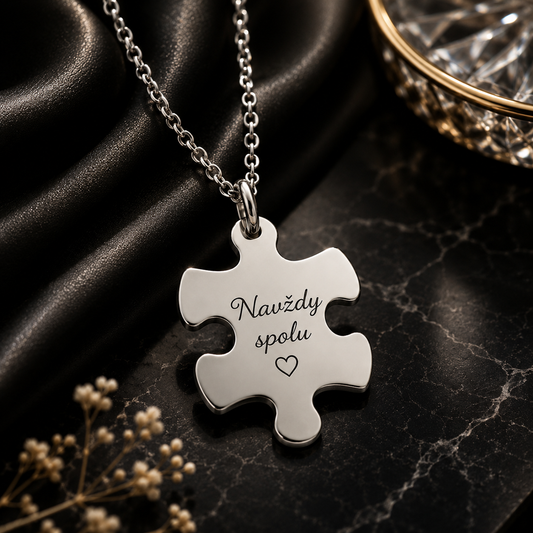 Stainless steel puzzle pendant, KalinumX