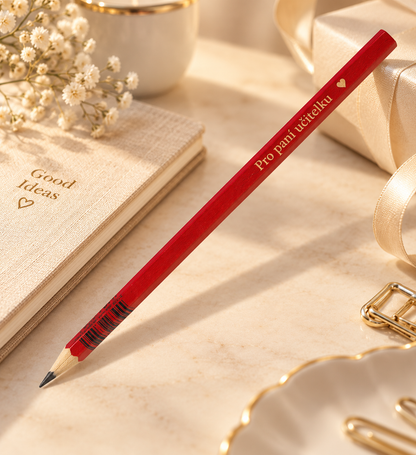Wooden pencil – with engraving