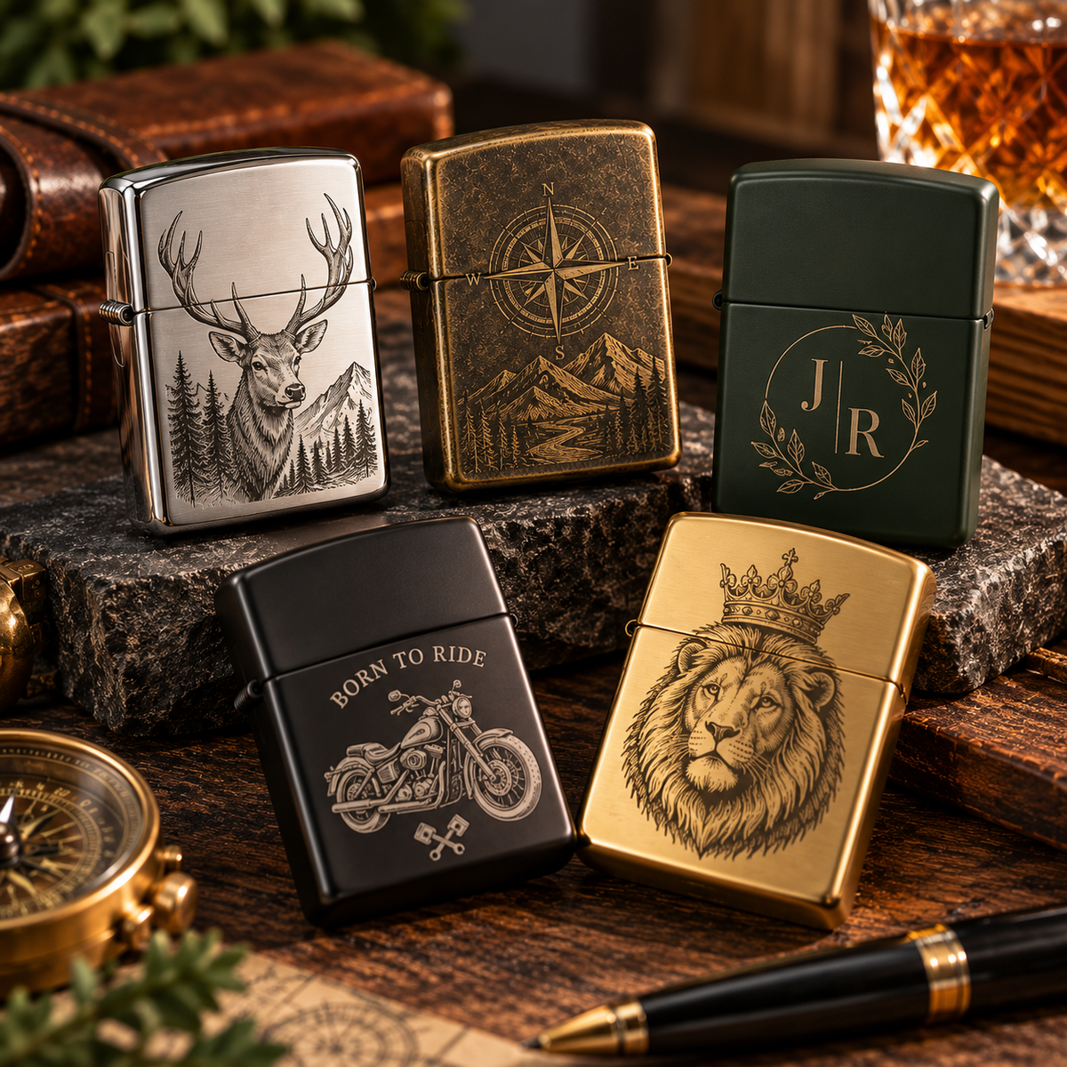 Zapalovač Zippo Luxury – originální, s gravírováním na míru